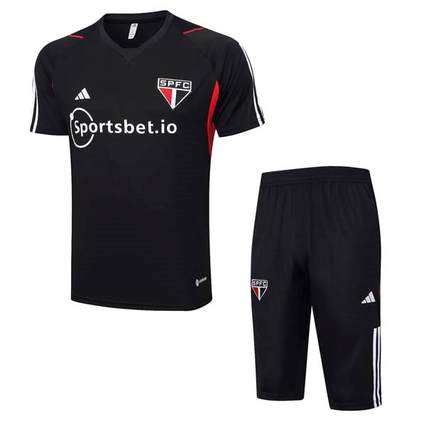 Maglia Formazione Sao Paulo Set Completo 23/24 Nero